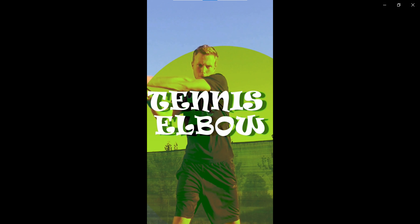 6. Tennis Elbow - Astra - Out